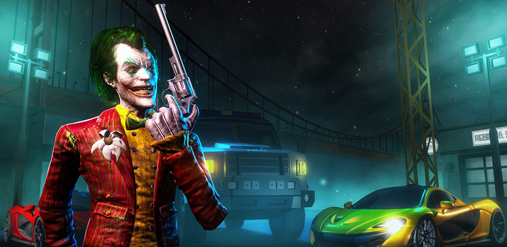 Scary Joker Mafia Gangster Robbery Squad: Clown Killer Master 2019
